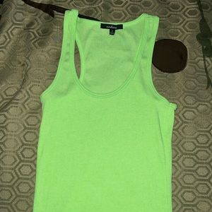 Neon Green Tank Top